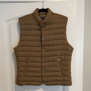 Ralph Lauren Tan Quilted Vest